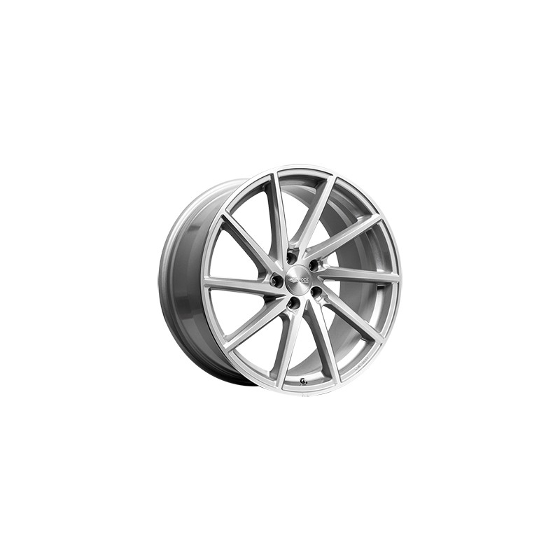 Brock B37C 9.5 x 20 silber Alufelge