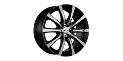 Brock B21 7 x 16 schwarz Alufelge