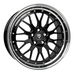 mbDESIGN LV1 8.5 x 19 schwarz Alufelge