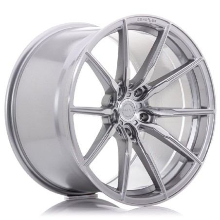 Concaver CVR4 10.5x19 ET15-57 Blank Brushed Titanium