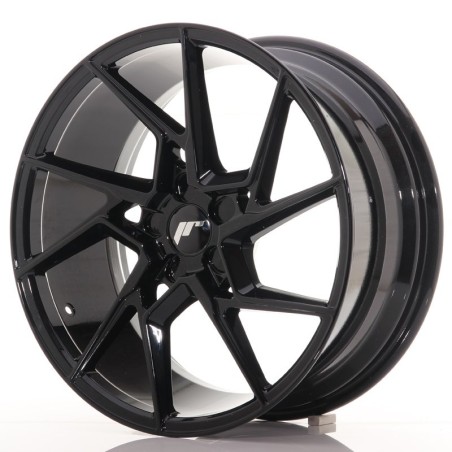 Japan Racing JR33 9.5x19 ET35-45 Blank gloss black