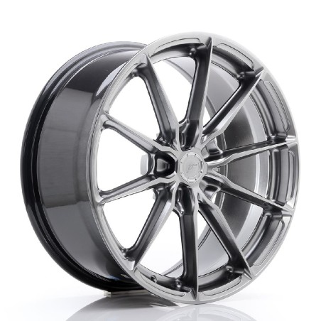 Japan Racing JR37 10.0x21 ET10-41 Blank hyperblack