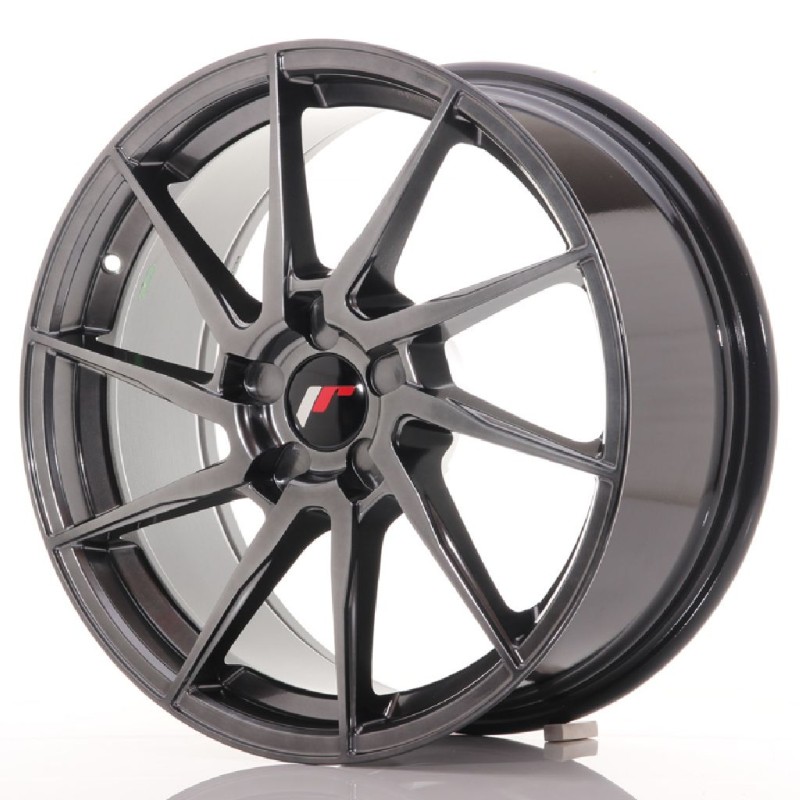 Japan Racing JR36 9.0x18 ET20-48 Blank hypergrey