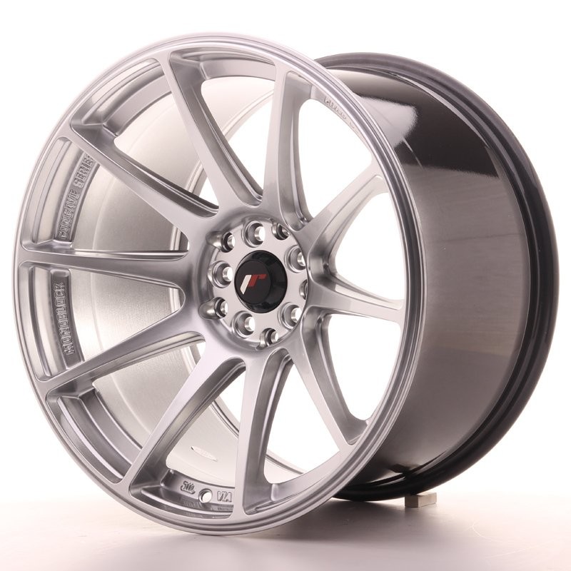 Japan Racing JR11 10.0x20 ET20-40 Blank Hyper Silver