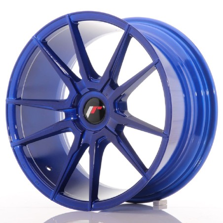 Japan Racing JR21 8.5x19 ET20-43 Blank Platinum Blue