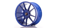 Japan Racing JR21 8.5x19 ET20-43 Blank Platinum Blue