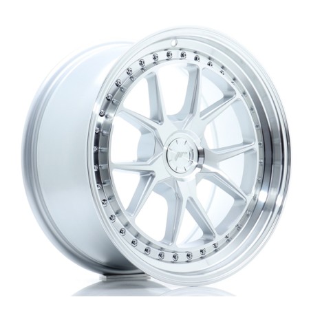 Japan Racing JR39 9.5x18 ET15-35 Blank Silver Machined Face