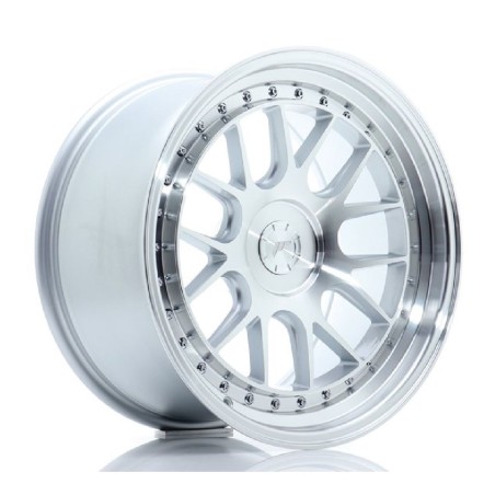 Japan Racing JR40 11.0x19 ET15-22 Blank Silver Machined Face