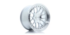 Japan Racing JR40 9.5x19 ET15-30 Blank Silver Machined Face