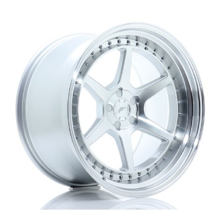 Japan Racing JR43 8.5x18 ET15-35 Blank Silver w/Machined Face