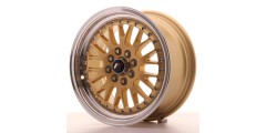 Japan Racing JR10 8.0x17 ET35 4x100/114 gold w/Machined Lip