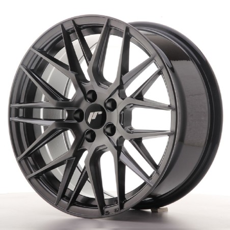 Japan Racing JR28 10.5x22 ET15-50 Blank hyperblack