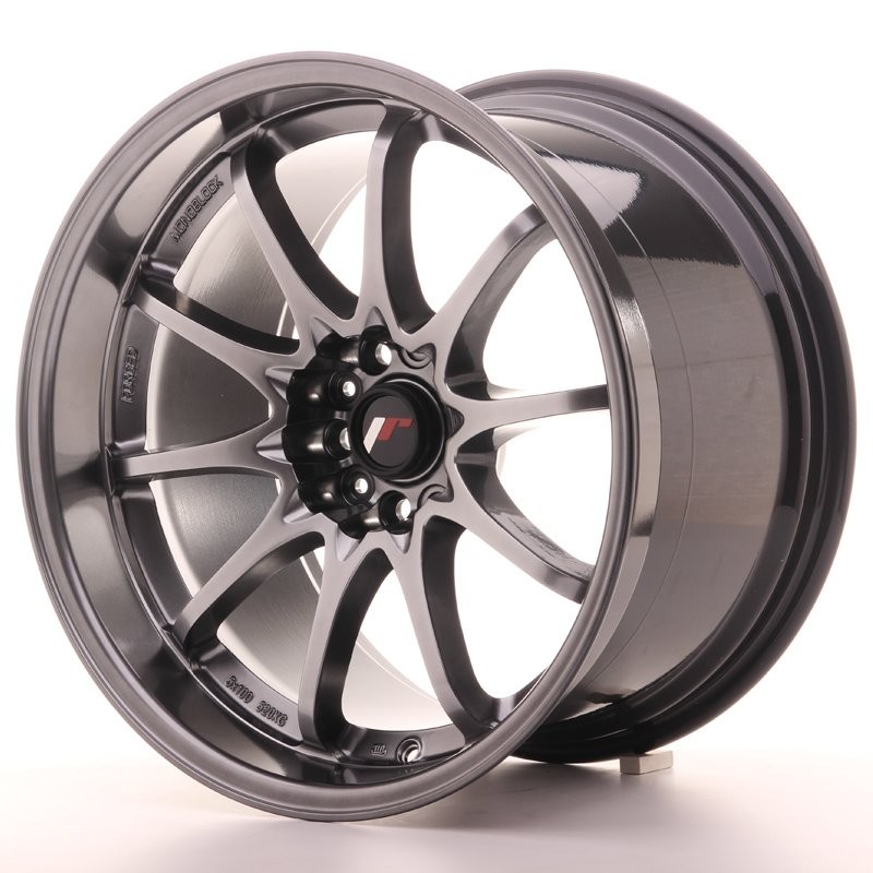 Japan Racing JR5 9.5x19 ET12-36 Blank hyperblack