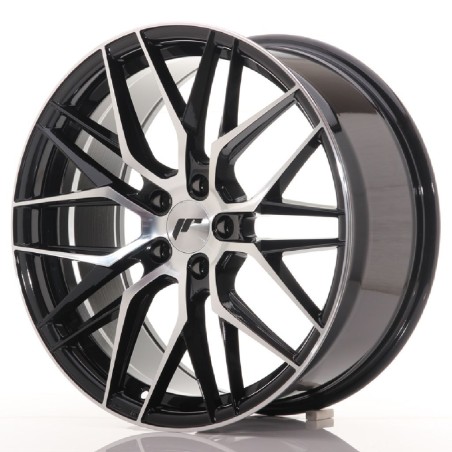 Japan Racing JR28 10.5x22 ET15-50 Blank schwarz frontpoliert