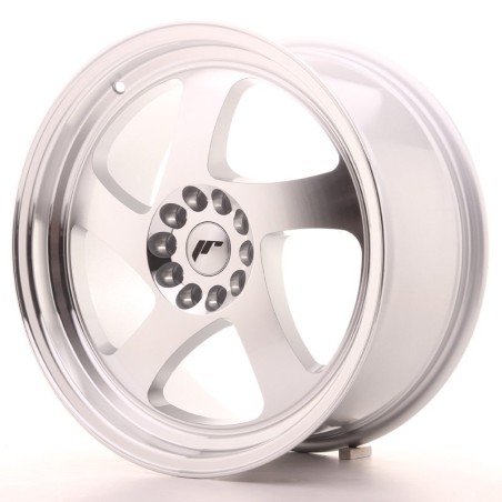 Japan Racing JR15 10.0x19 ET35 Blank silber frontpoliert
