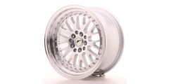 Japan Racing JR10 11.0x19 ET15-30 Blank Silver Machined Face