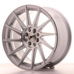 Japan Racing JR22 8.0x17 ET25-35 Blank Silver Machined Face