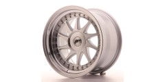 Japan Racing JR26 9.5x18 ET20-40 Blank Silver Machined Face