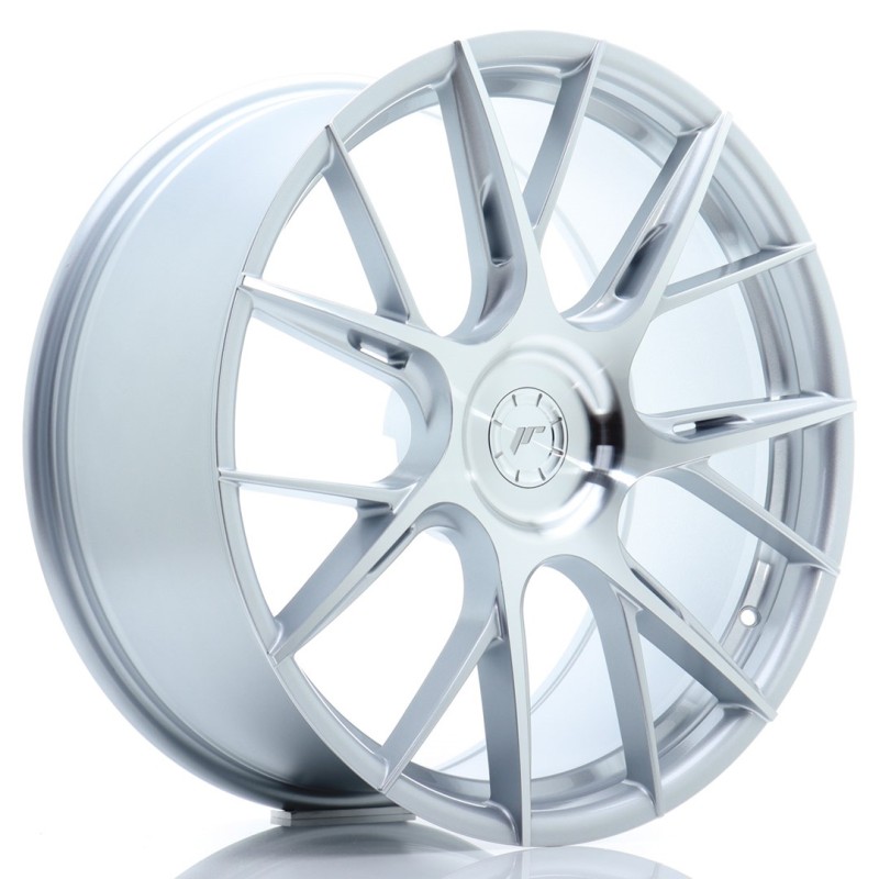 Japan Racing JR42 8.5x19 ET35 5x120 Silver Machined Face