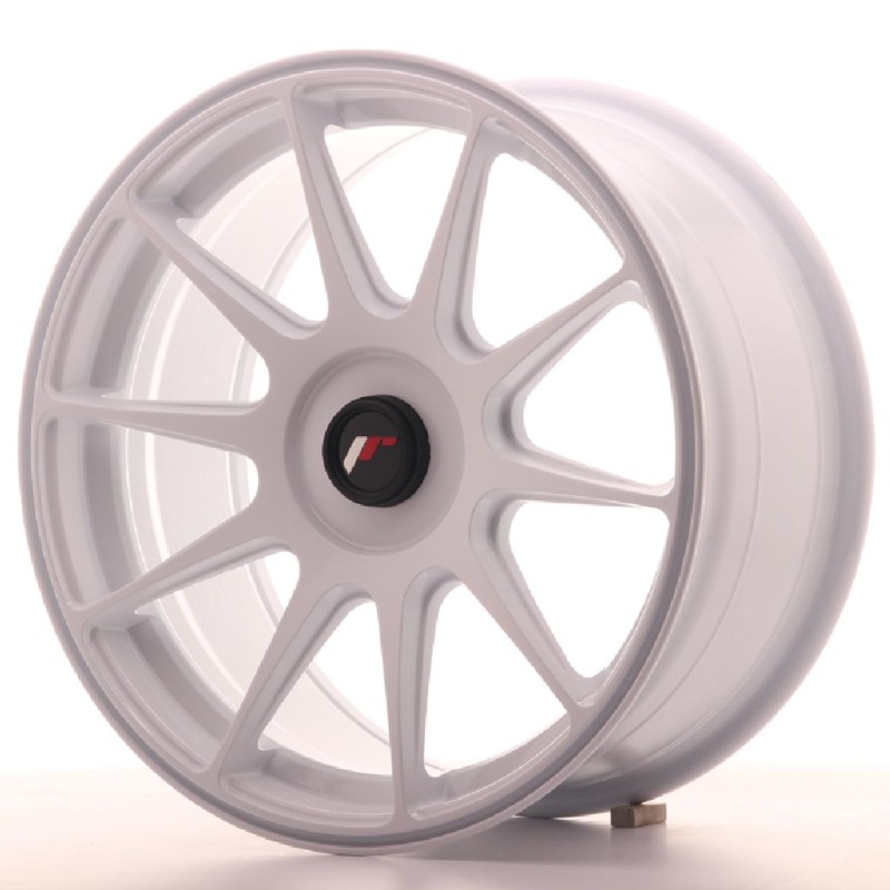 Japan Racing JR11 10.5x18 ET22 Blank weiss