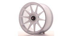 Japan Racing JR11 10.5x18 ET22 Blank weiss