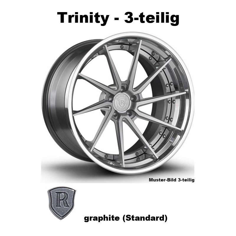 Rohana Forged RFG1 graphite - Trinity 3-tlg 24 Zoll