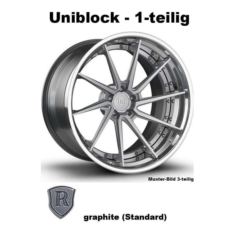 Rohana Forged RFG1 graphite - Uniblock 21 Zoll