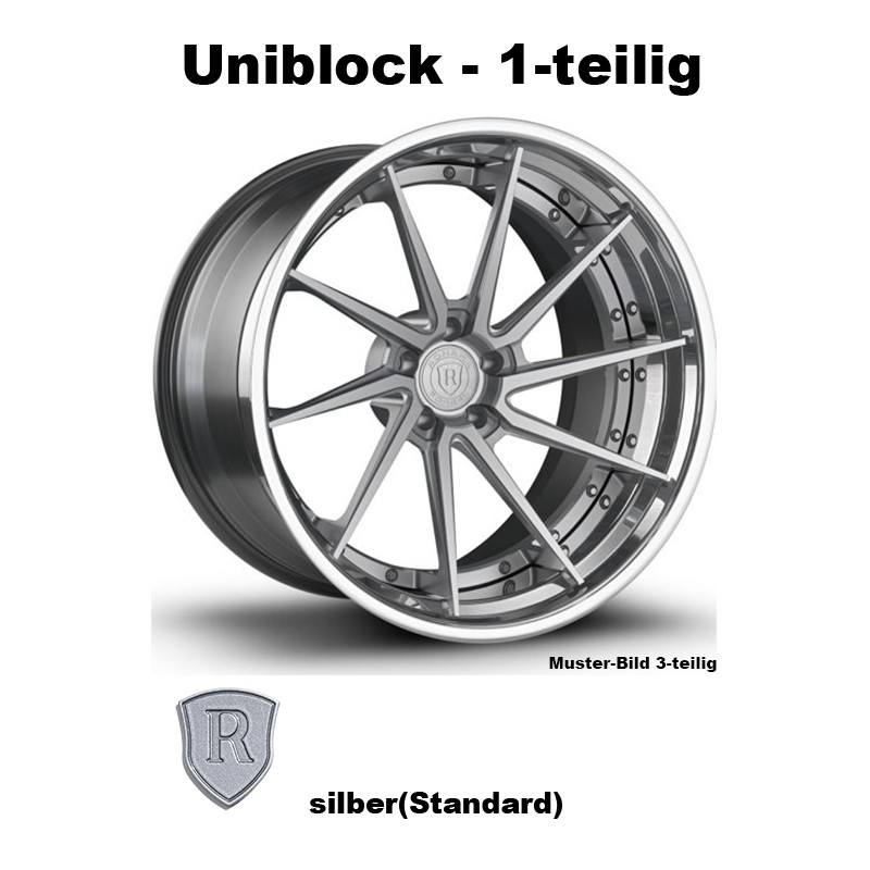 Rohana Forged RFG1 silber - Uniblock 19 Zoll