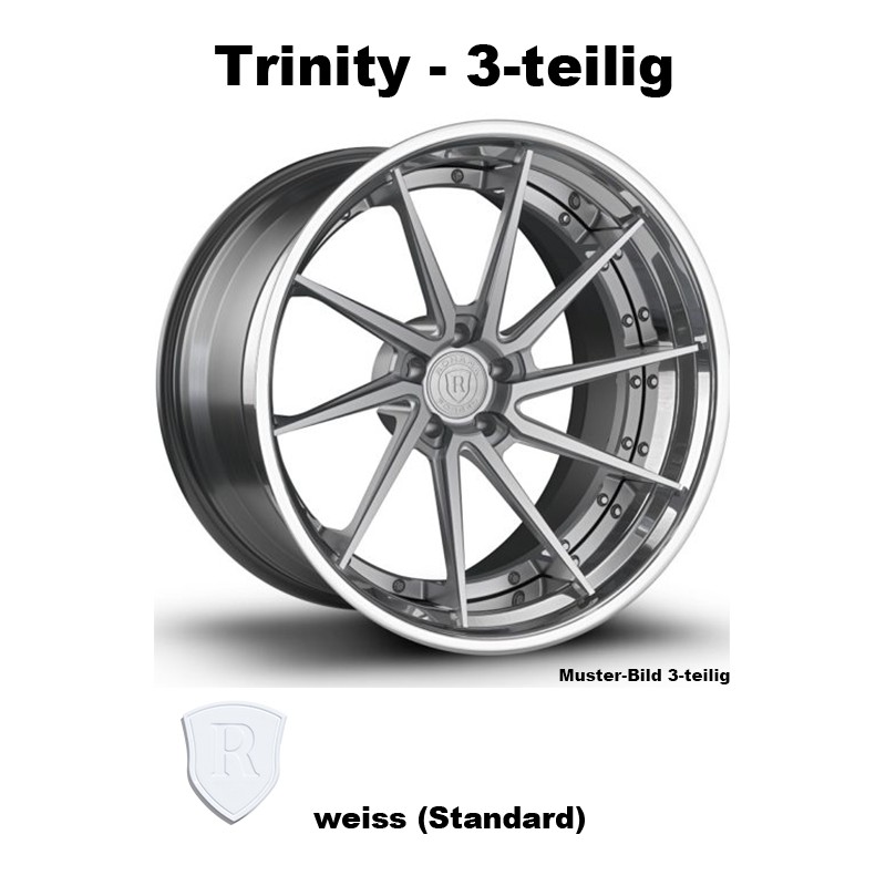 Rohana Forged RFG1 weiss - Trinity 3-tlg 24 Zoll