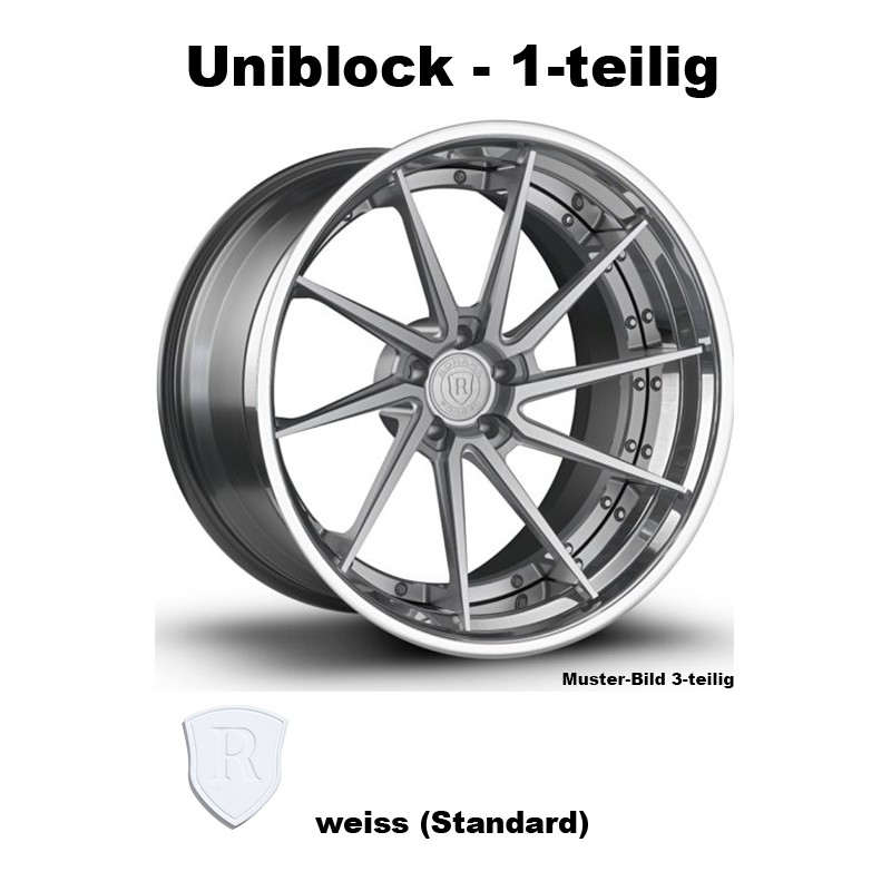 Rohana Forged RFG1 weiss - Uniblock 21 Zoll