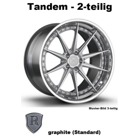 Rohana Forged RFG10 graphite - Tandem 2-tlg 22 Zoll