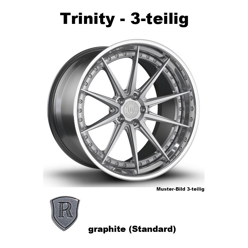 Rohana Forged RFG10 graphite - Trinity 3-tlg 19 Zoll
