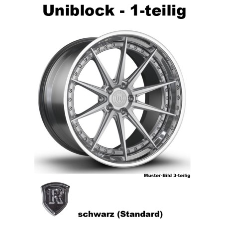 Rohana Forged RFG10 schwarz - Uniblock 21 Zoll