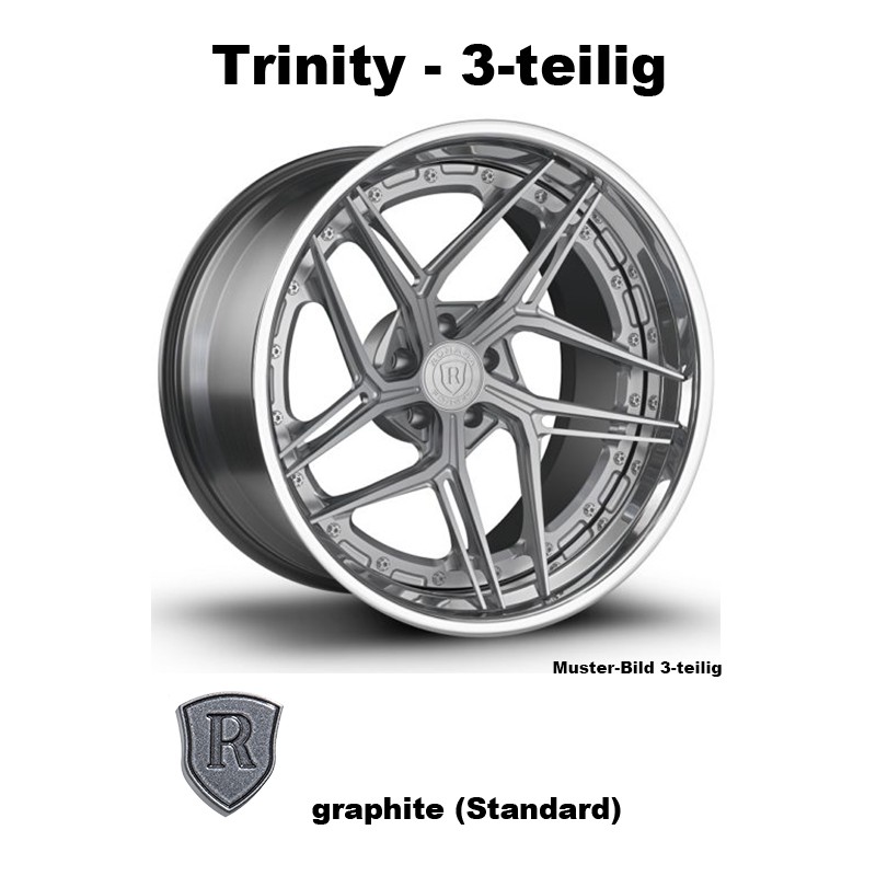 Rohana Forged RFG11 graphite - Trinity 3-tlg 19 Zoll