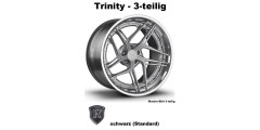 Rohana Forged RFG11 schwarz - Trinity 3-tlg 19 Zoll