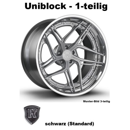 Rohana Forged RFG11 schwarz - Uniblock 24 Zoll