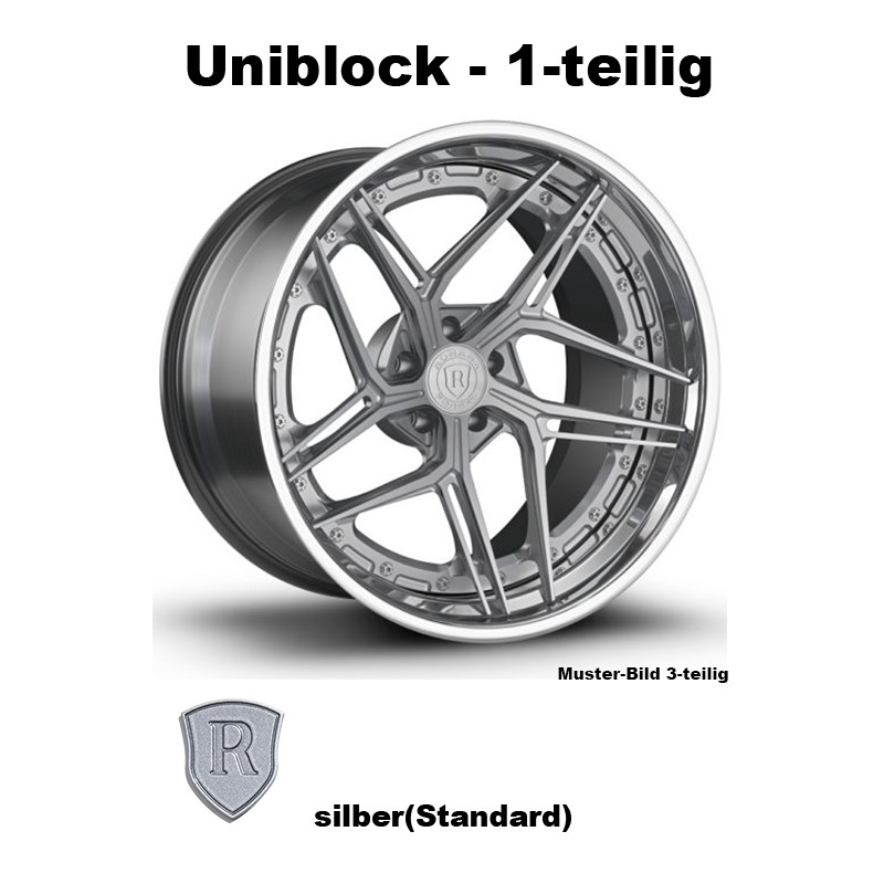 Rohana Forged RFG11 silber - Uniblock 20 Zoll