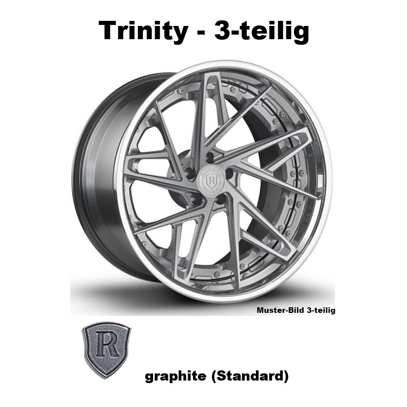 Rohana Forged RFG13 graphite - Trinity 3-tlg 21 Zoll