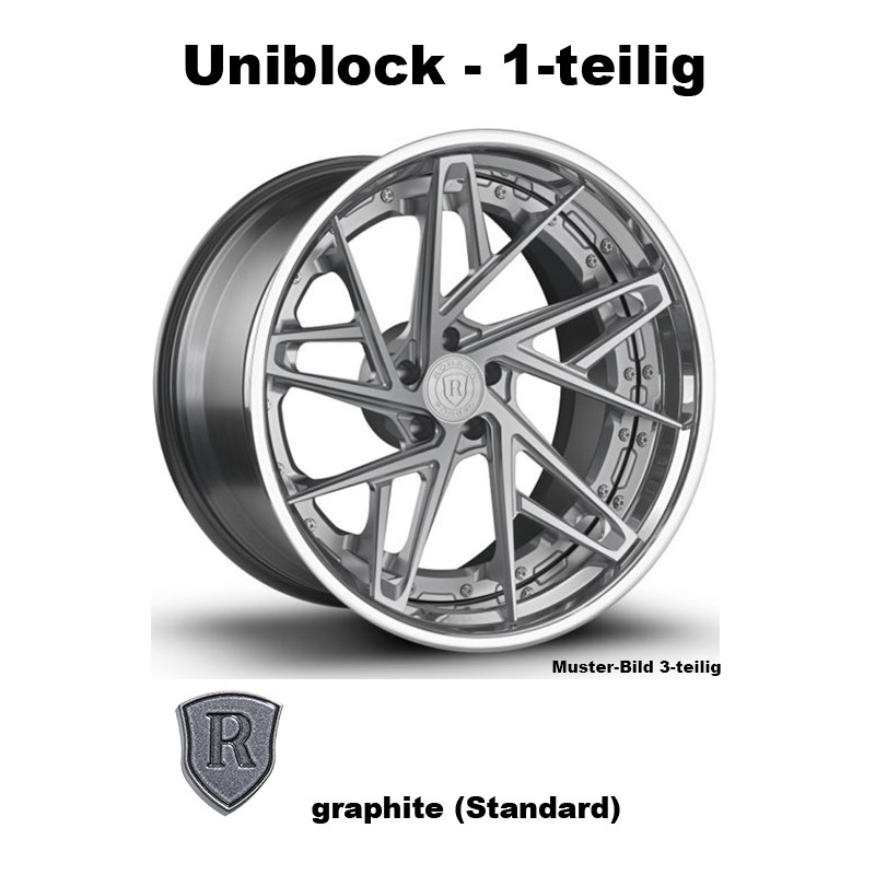 Rohana Forged RFG13 graphite - Uniblock 20 Zoll