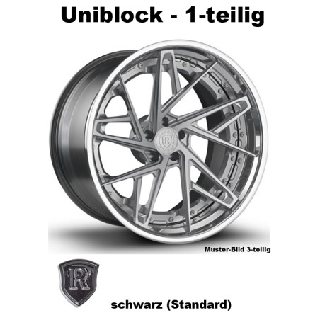 Rohana Forged RFG13 schwarz - Uniblock 23 Zoll