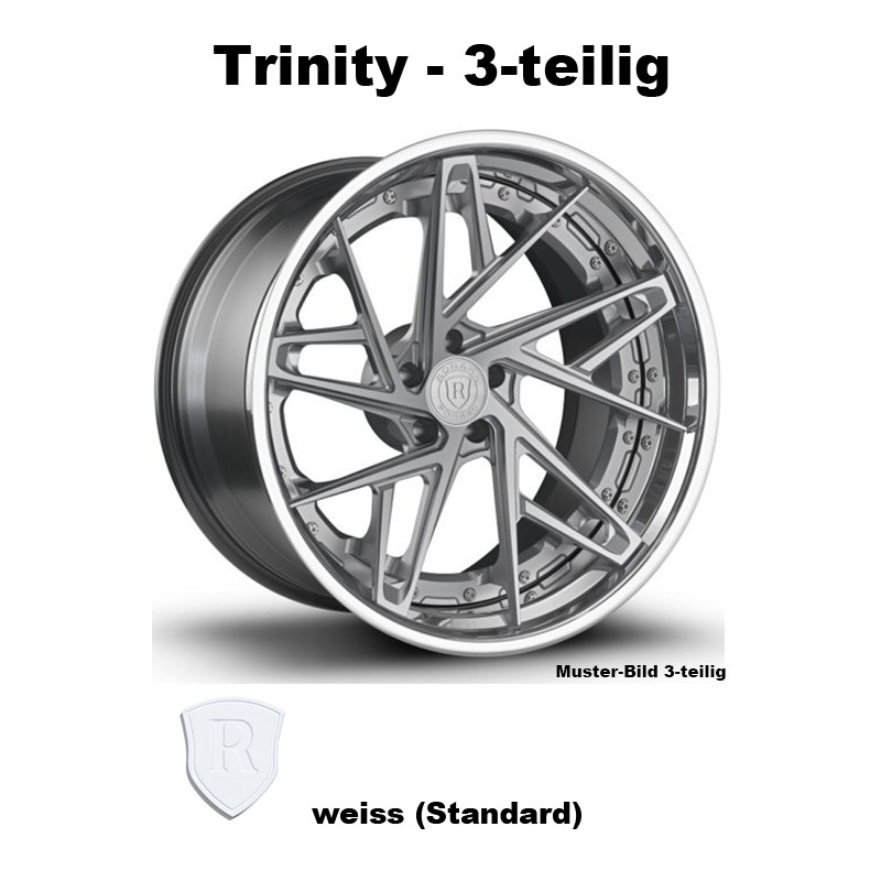 Rohana Forged RFG13 weiss - Trinity 3-tlg 20 Zoll