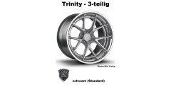 Rohana Forged RFG15 schwarz - Trinity 3-tlg 20 Zoll