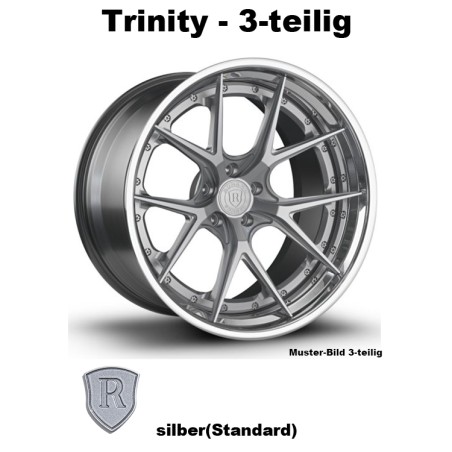 Rohana Forged RFG15 silber - Trinity 3-tlg 22 Zoll
