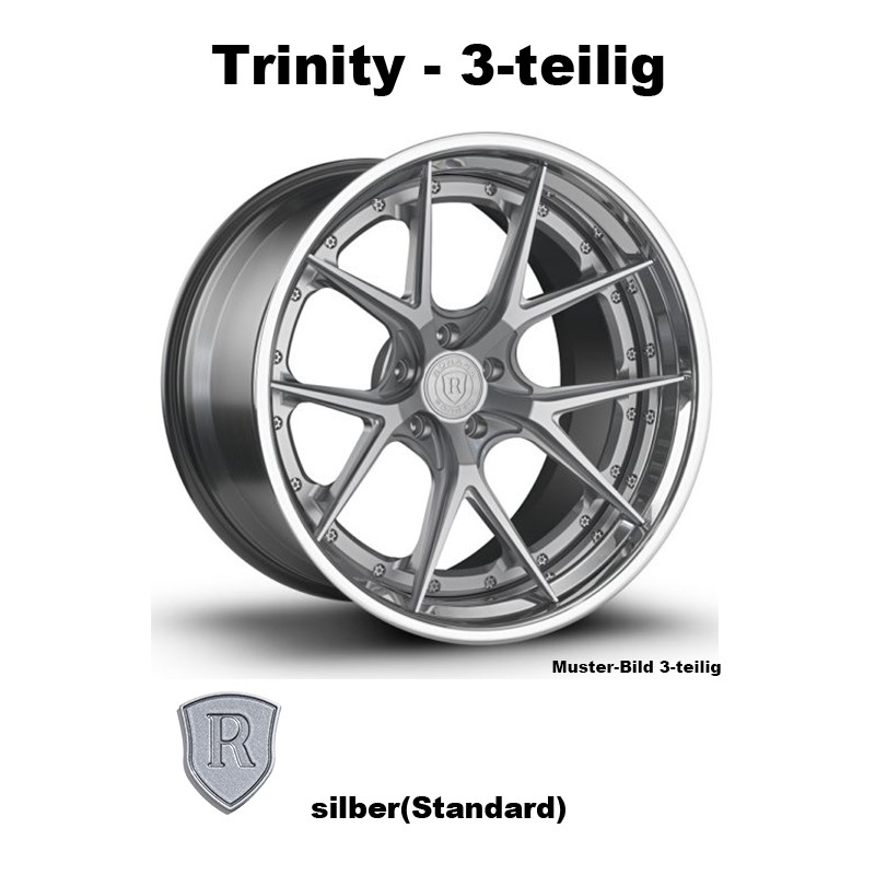 Rohana Forged RFG15 silber - Trinity 3-tlg 23 Zoll