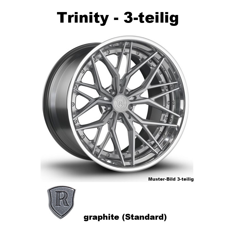 Rohana Forged RFG19 graphite - Trinity 3-tlg 24 Zoll