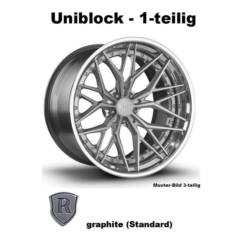 Rohana Forged RFG19 graphite - Uniblock 22 Zoll