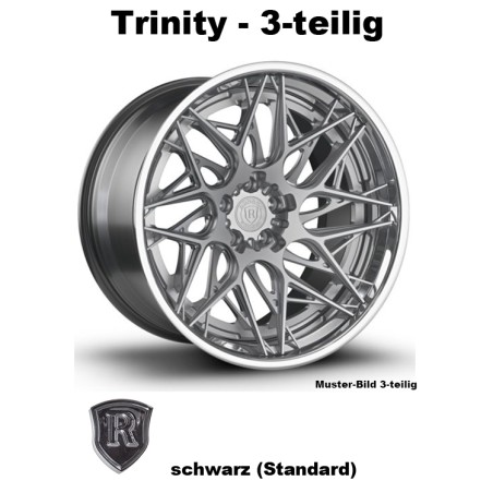 Rohana Forged RFG21 schwarz - Trinity 3-tlg 20 Zoll