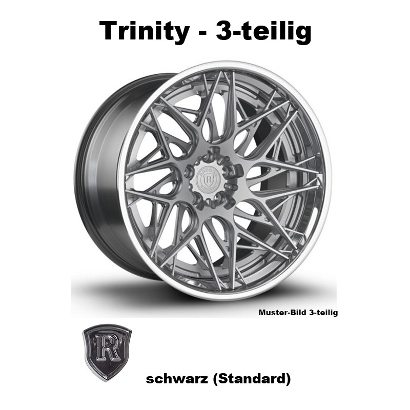 Rohana Forged RFG21 schwarz - Trinity 3-tlg 24 Zoll