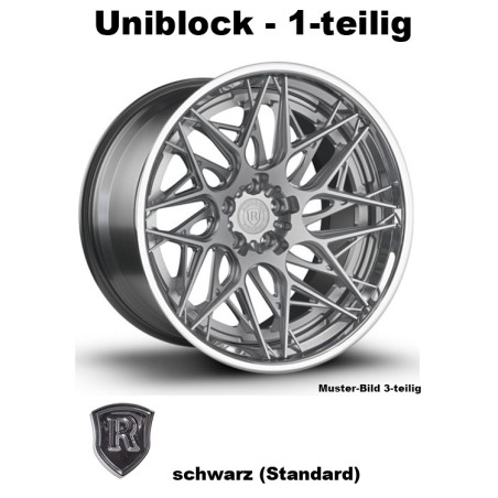 Rohana Forged RFG21 schwarz - Uniblock 22 Zoll
