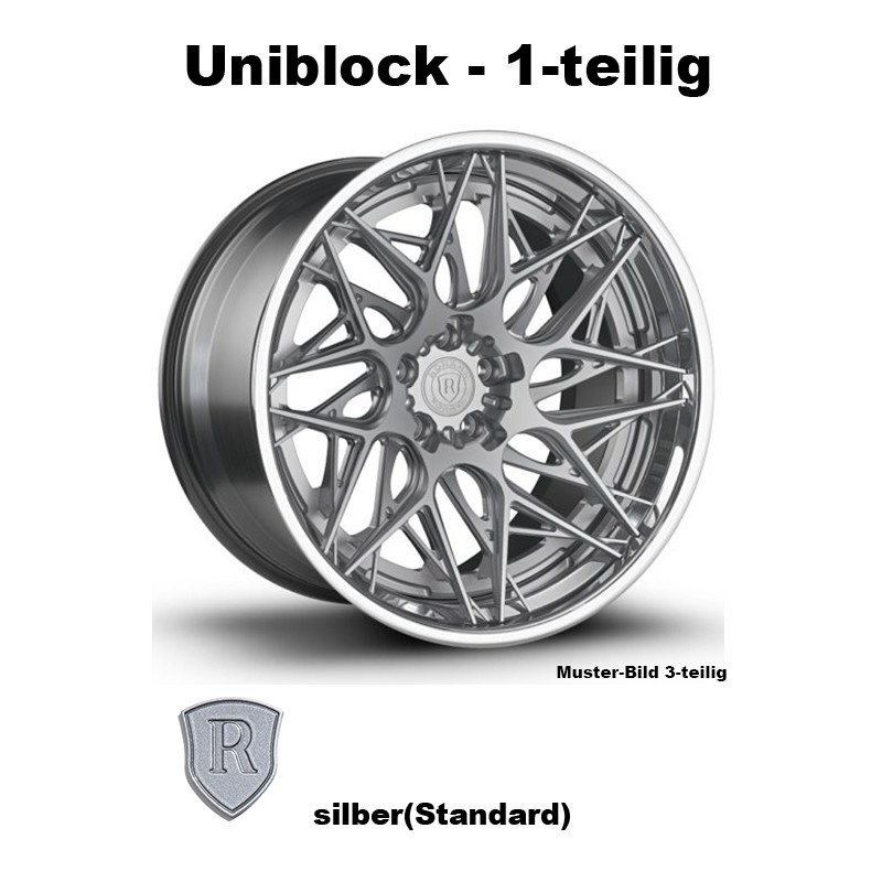 Rohana Forged RFG21 silber - Uniblock 21 Zoll